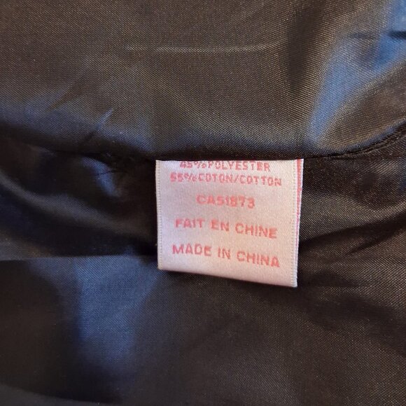 NWT Comfy Lined Navy Blue Blazer Jacket Spring Fall Winter Jackets Tag Size S - Picture 11 of 11